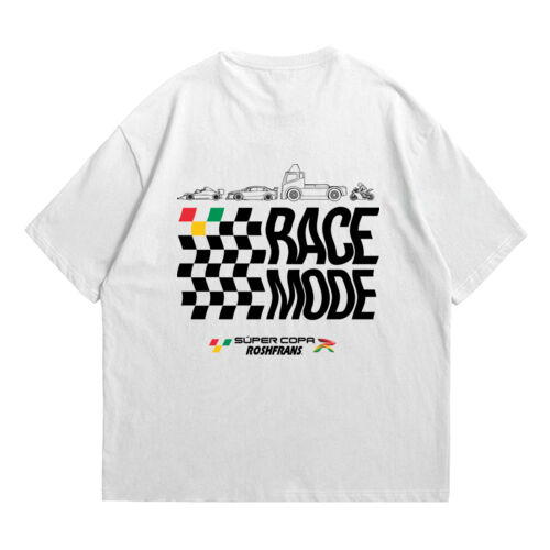Race Mode. White Miniatura